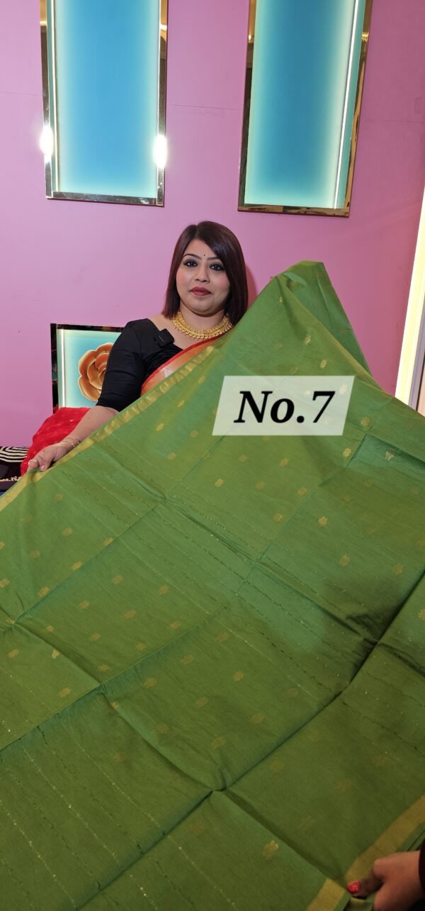 ZARI BORDER BUTI/KATHA HANDLOOM (NO-7)