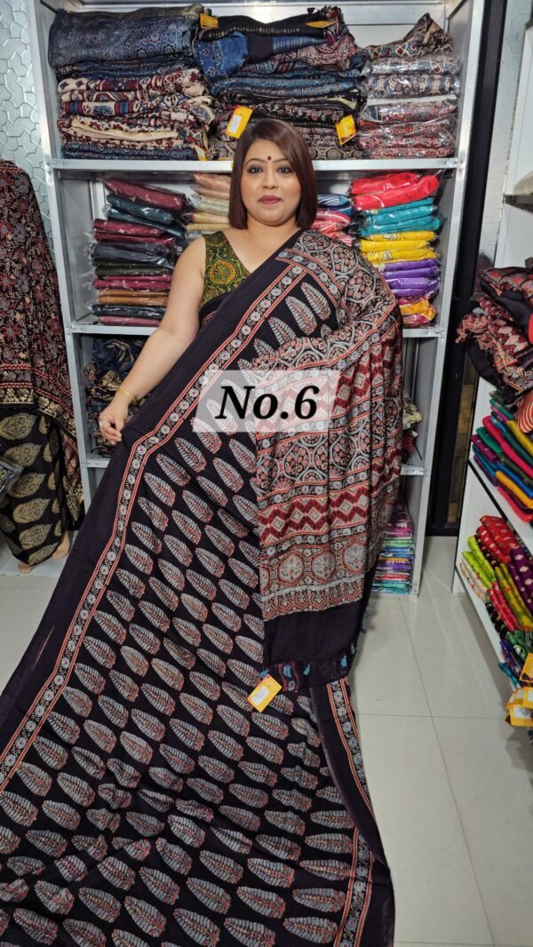 PURE MODAL SILK AJRAK {VALENTINE'S SPECIAL} (NO.6)