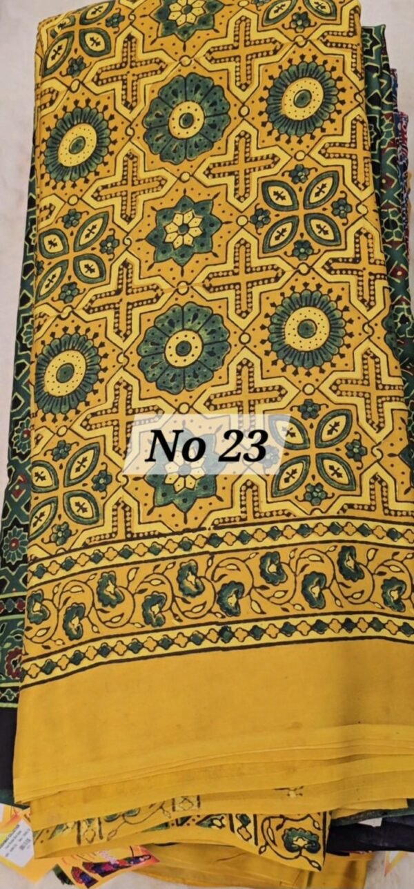 PURE MODAL SILK AJRAK (NO-23)