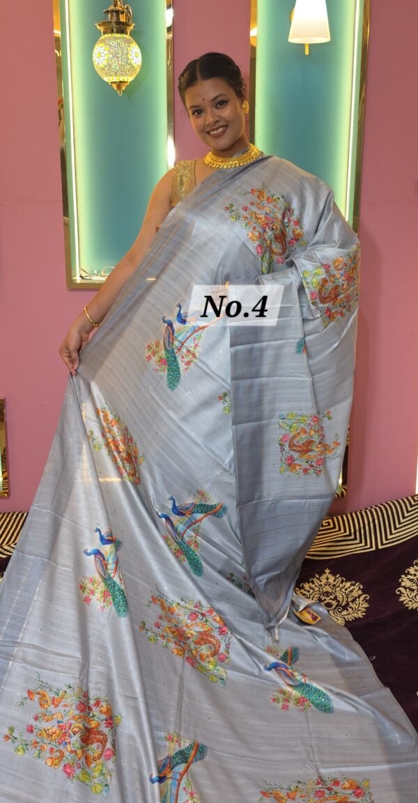 KALAMKARI SATIN CREPE (NO.4)
