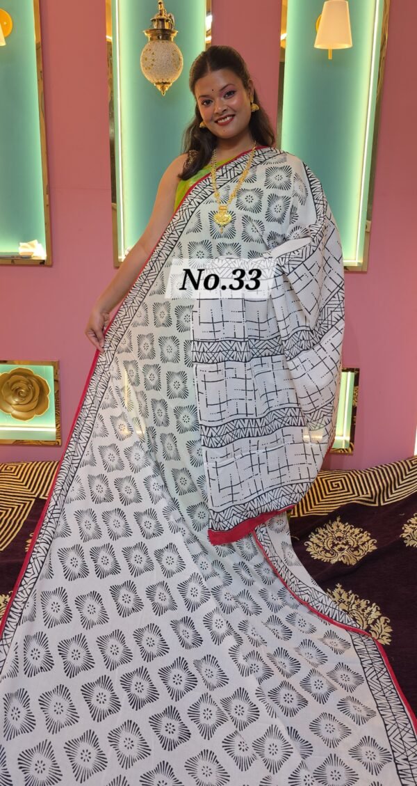 MAL COTTON SAREE (NO.33)