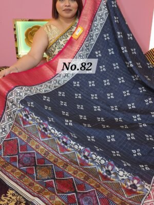 CREPE SILK SAREE (NO.82)