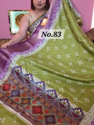 CREPE SILK SAREE (NO.83)