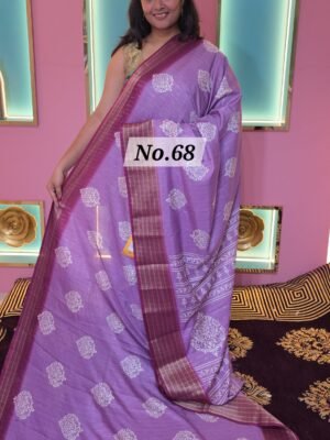CREPE SILK SAREE (NO.68)