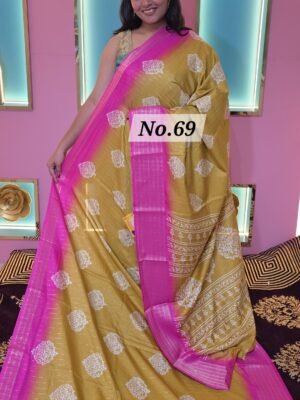 CREPE SILK SAREE (NO.69)