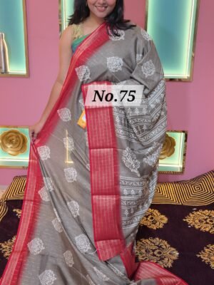 CREPE SILK SAREE (NO.75)