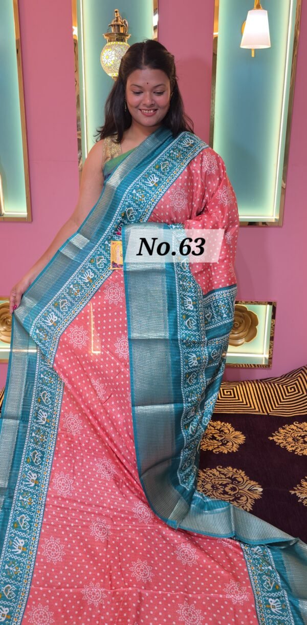 CREPE SILK SAREE (NO.63)
