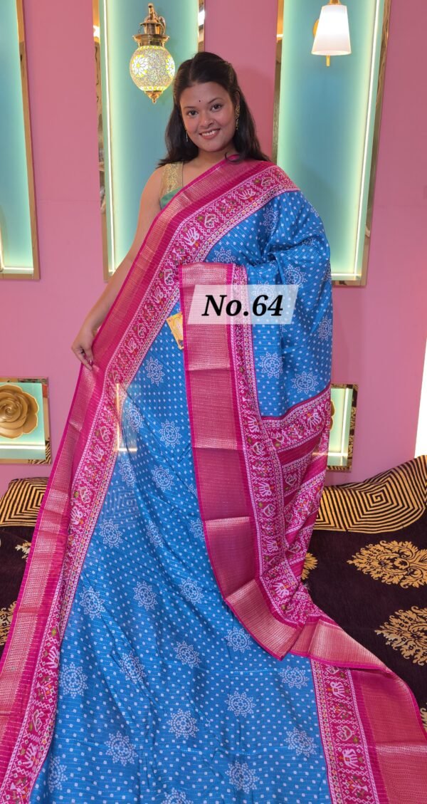 CREPE SILK SAREE (NO.64)