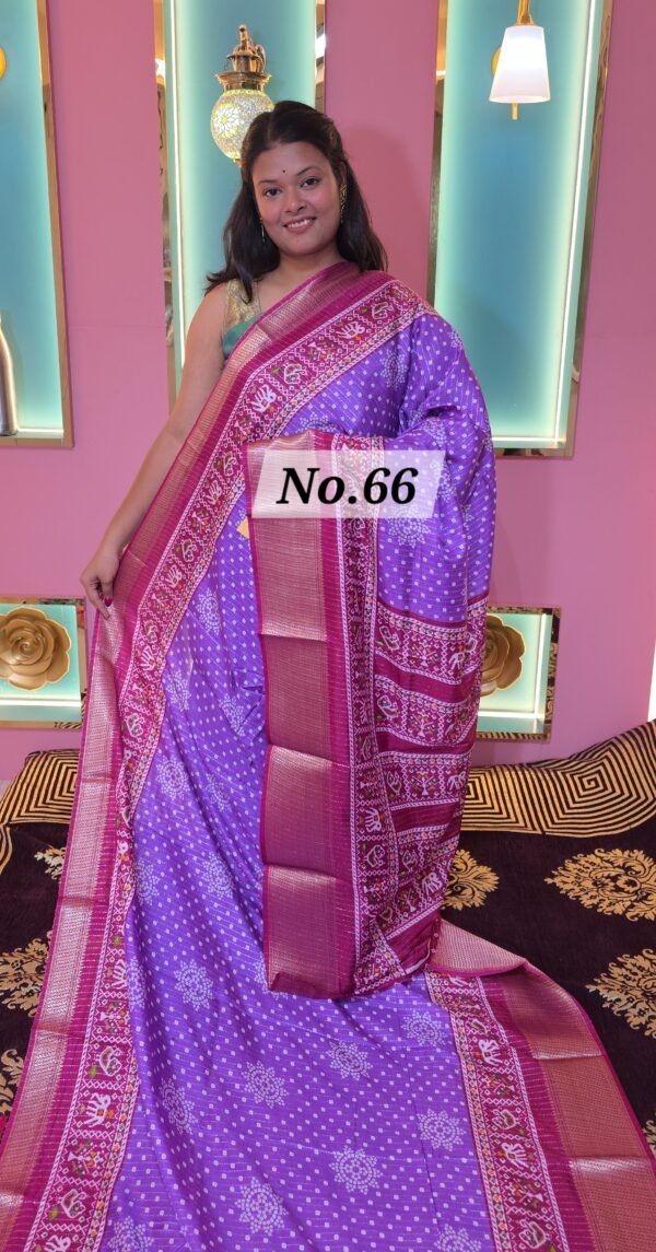 CREPE SILK SAREE (NO.66)