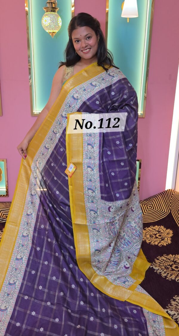 CREPE SILK SAREE (NO.112)