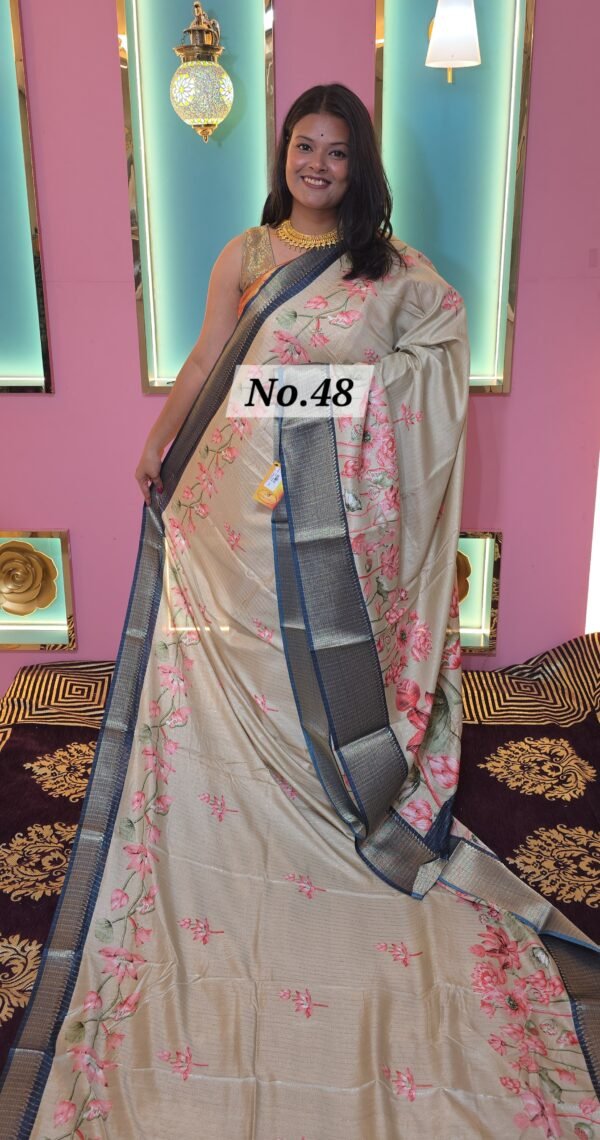 CREPE SILK SAREE (NO.48)