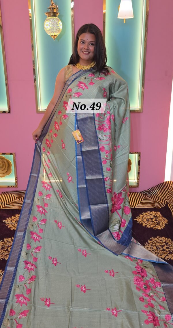 CREPE SILK SAREE (NO.49)