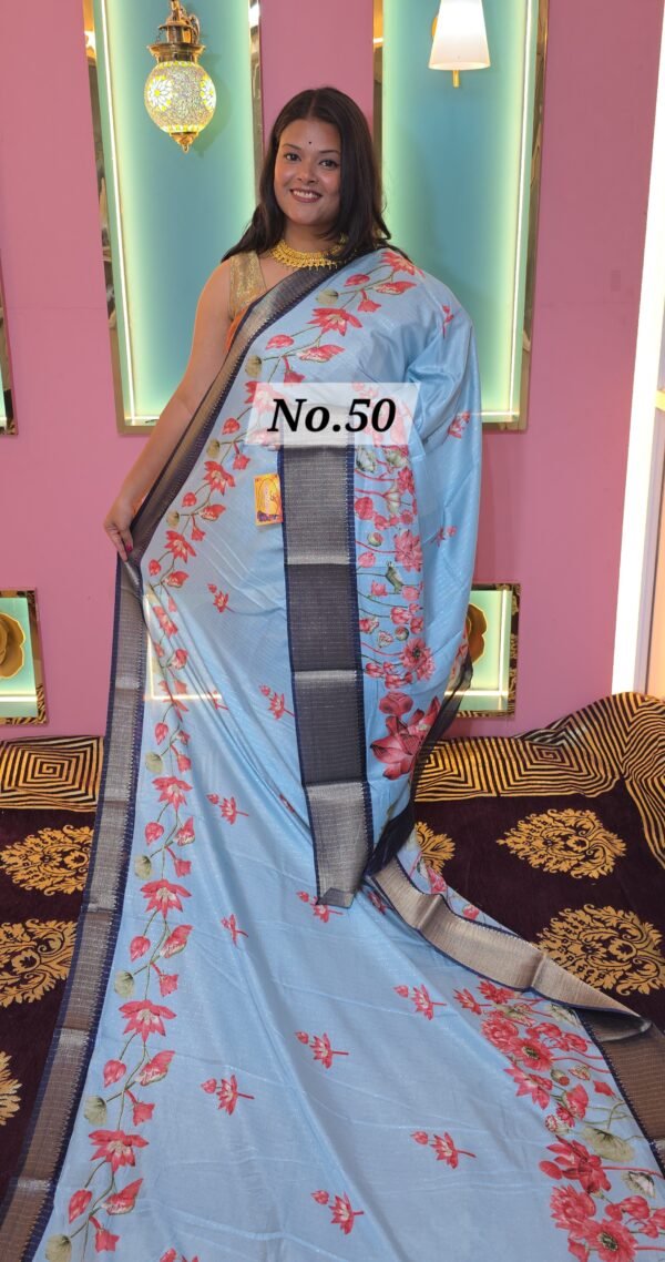 CREPE SILK SAREE (NO.50)
