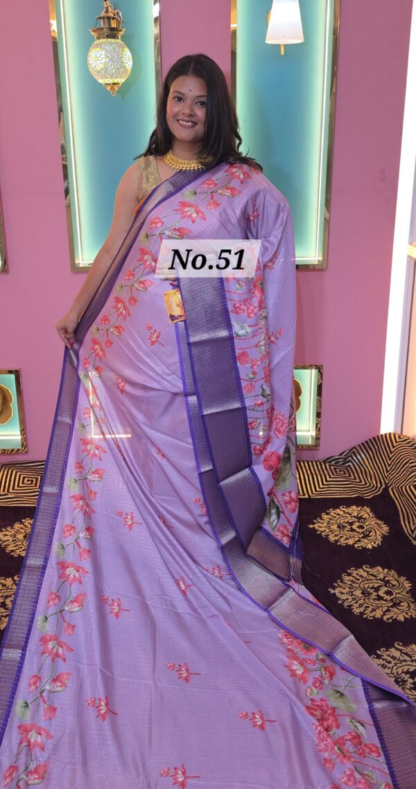 CREPE SILK SAREE (NO.51)