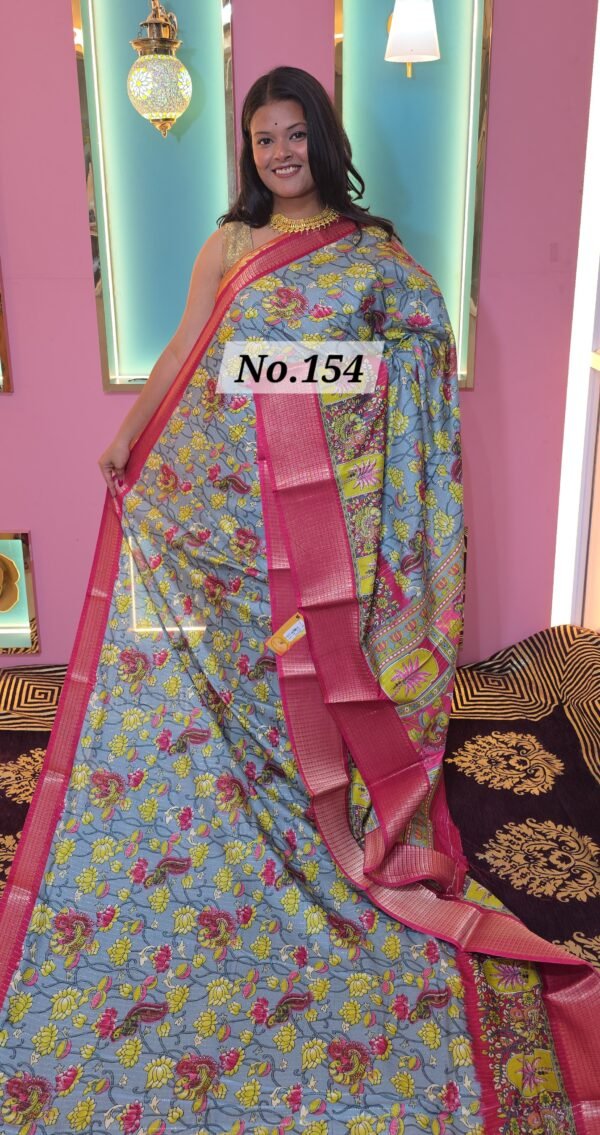 CREPE SILK SAREE (NO.154)