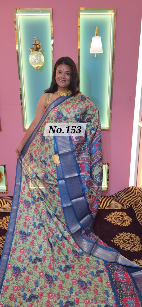 CREPE SILK SAREE (NO.153)