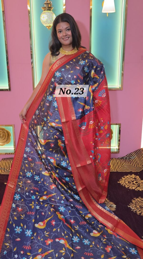 SOFT SILK WEAVING SAREE (NO.23)