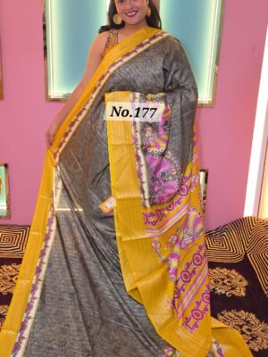 GEORGET CREPE SILK SAREE (NO.177)