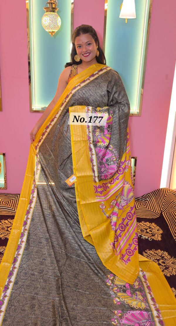 GEORGET CREPE SILK SAREE (NO.177)