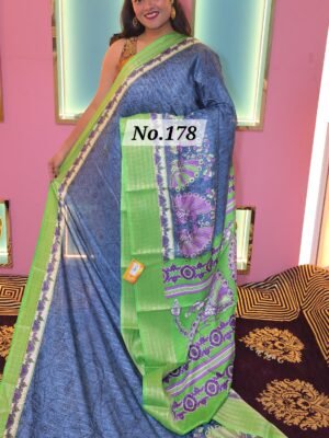GEORGET CREPE SILK SAREE (NO.178)