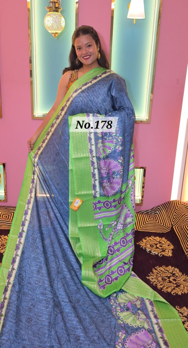 GEORGET CREPE SILK SAREE (NO.178)