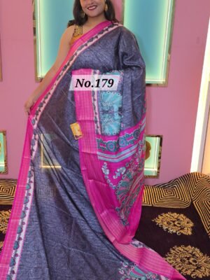 GEORGET CREPE SILK SAREE (NO.179)