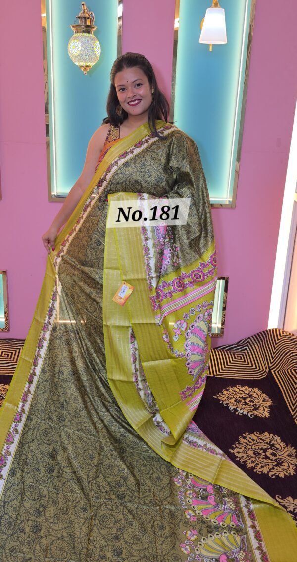 GEORGET CREPE SILK SAREE (NO.181)