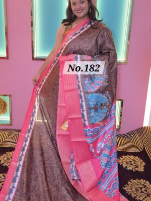 GEORGET CREPE SILK SAREE (NO.182)