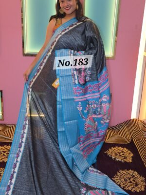GEORGET CREPE SILK SAREE (NO.183)
