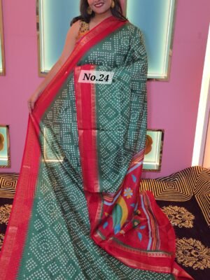 SOFT SILK WEAVING SAREE (NO.24)