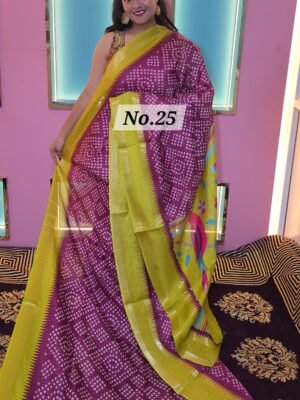 SOFT SILK WEAVING SAREE (NO.25)