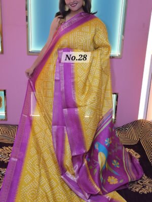 SOFT SILK WEAVING SAREE (NO.28)