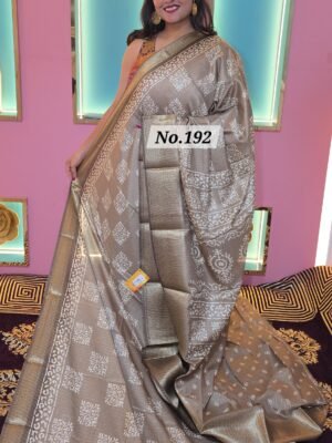 CREPE SILK SAREE (NO.192)