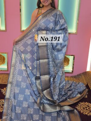 CREPE SILK SAREE (NO.191)
