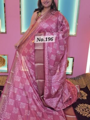 CREPE SILK SAREE (NO.196)