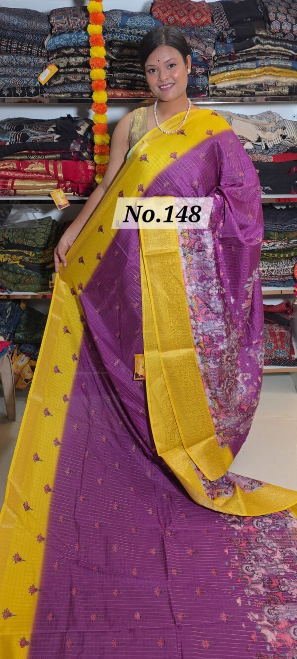 CREPE SILK SAREE (NO.148)