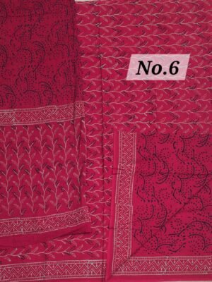 HANDBLOCK DRESS MATERIAL (NO.6)