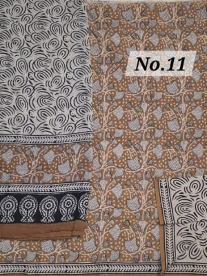 HANDBLOCK DRESS MATERIAL (NO.11)