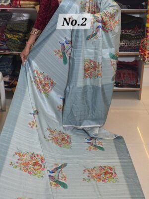 KALAMKARI SATIN CREPE (NO.2)