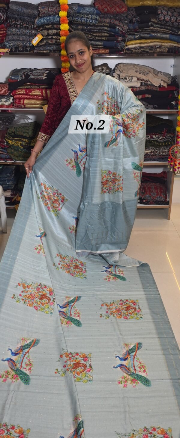 KALAMKARI SATIN CREPE (NO.2)