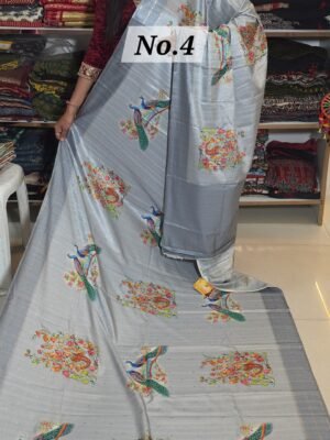 KALAMKARI SATIN CREPE (NO.4)