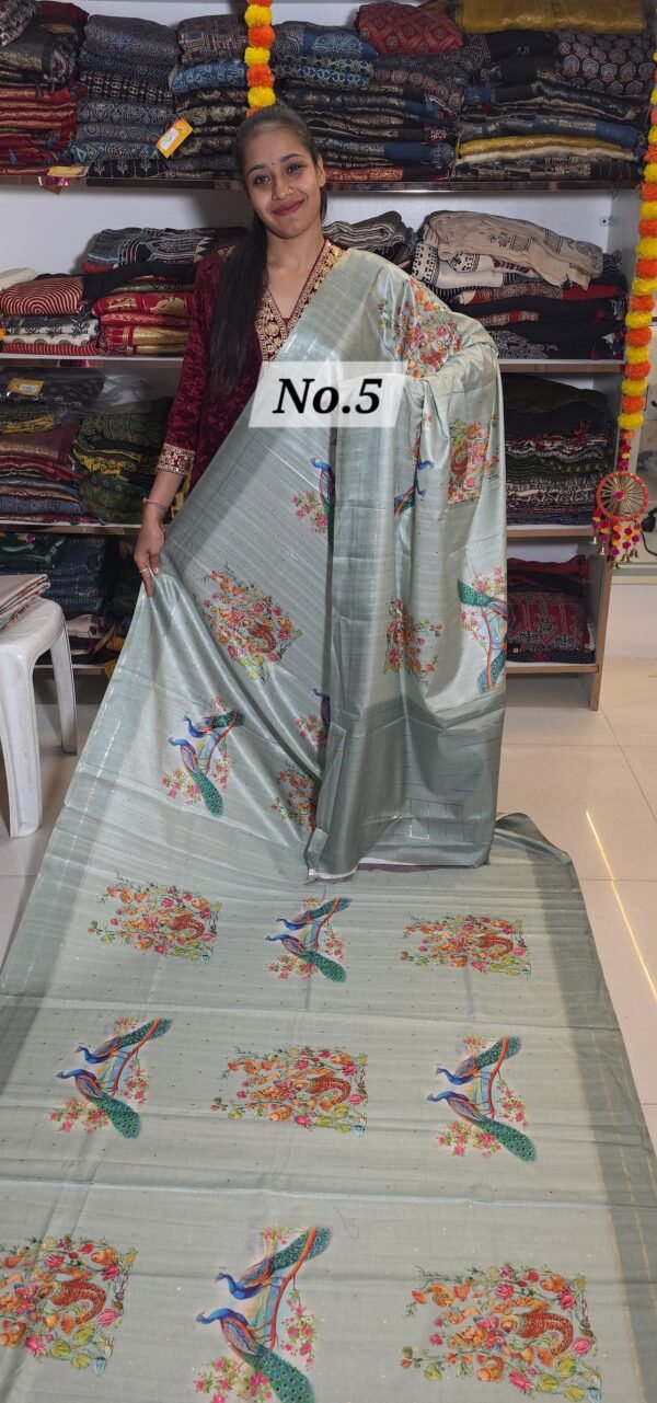 KALAMKARI SATIN CREPE (NO.5)