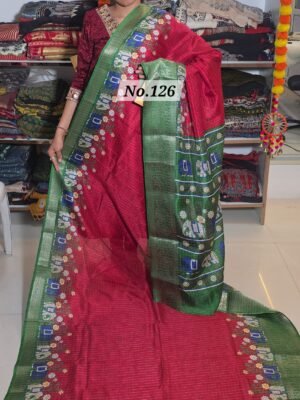 CREPE SILK SAREE (NO.126)