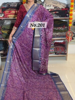 CREPE SILK SAREE (NO.201)