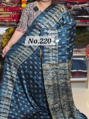 CREPE SILK SAREE (NO.220)