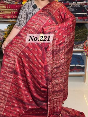 CREPE SILK SAREE (NO.221)