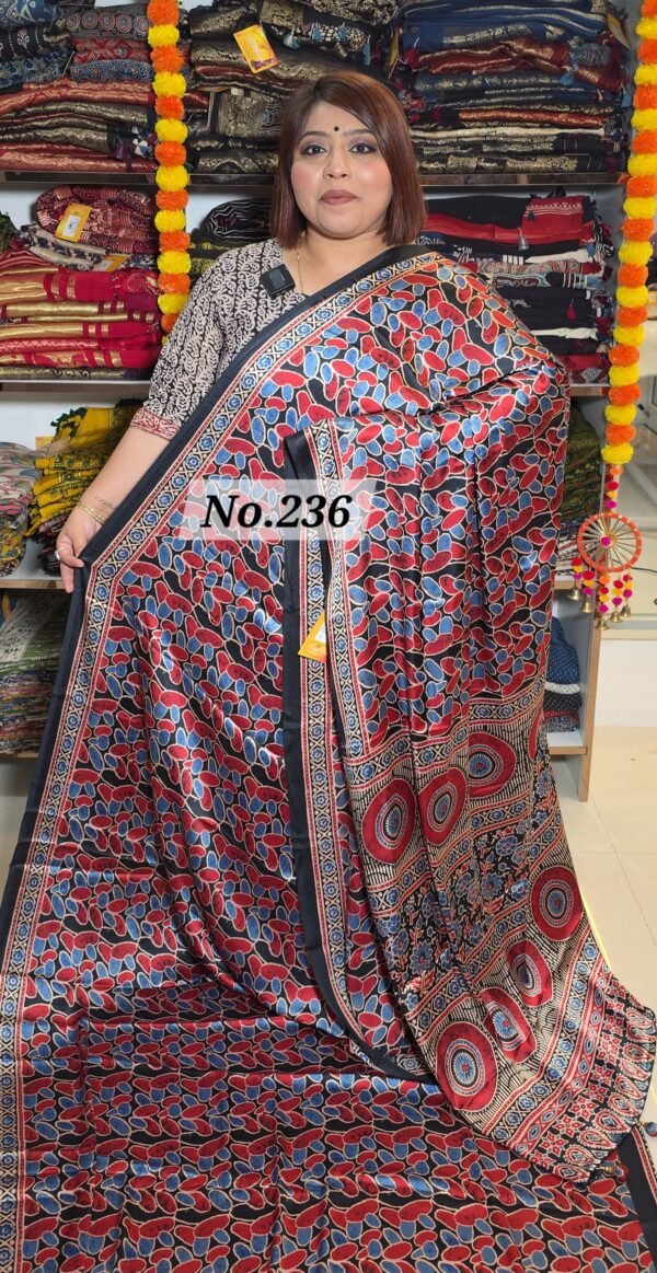 CREPE SILK SAREE (NO.236)