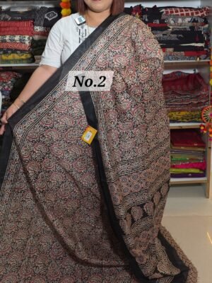 SEMI GHICHA SAREE  (NO.2)