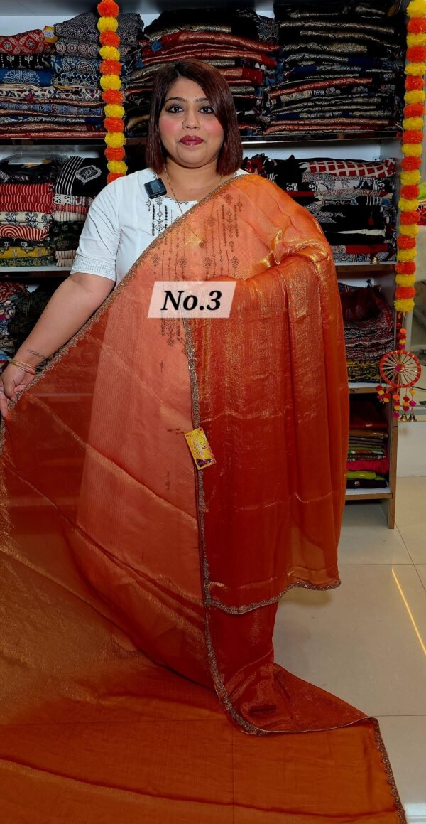 SILK TISSUE SAREE (NO.3)