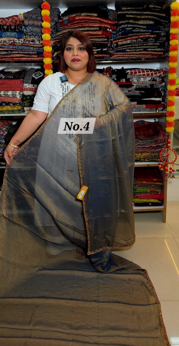 SILK TISSUE SAREE (NO.4)